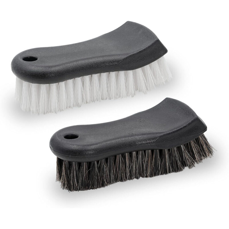 Βούρτσα καθαρισμού δερμάτων φυσική τρίχα