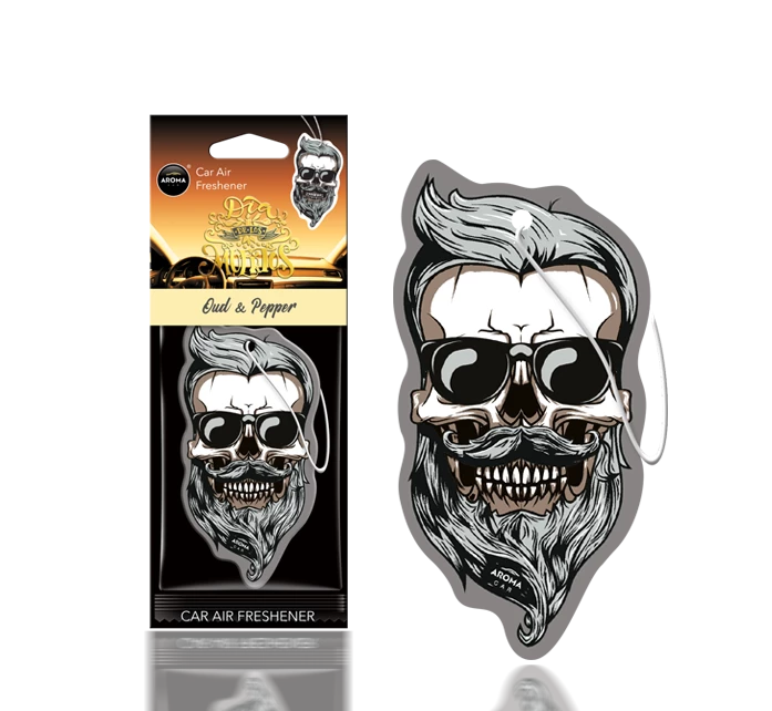 Oud & Pepper skull