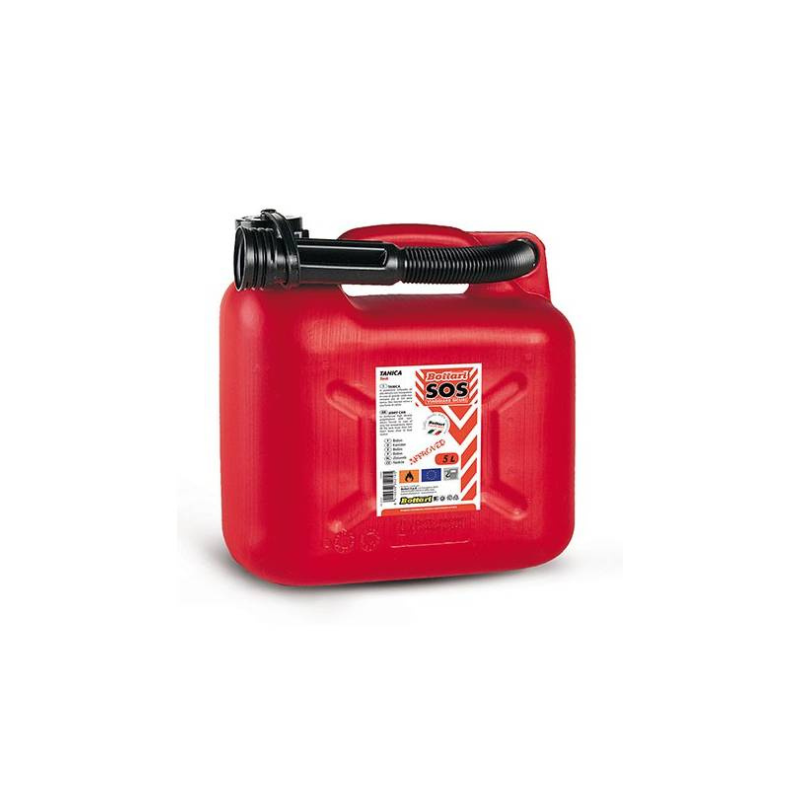 BOTTARI Πλαστική δεξαμενή με εγκεκριμένο στόμιο - Μπιτόνι 5ΛΤ.