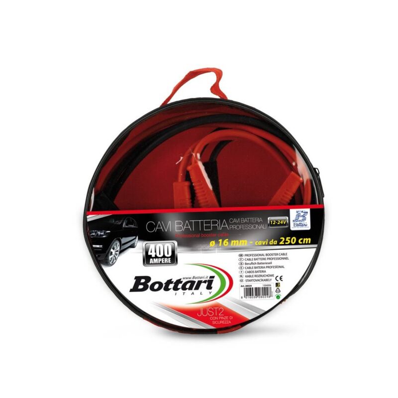 Επαγγελματικά καλώδια μπαταρίας, διαμέτρου 400 αμπέρ 16