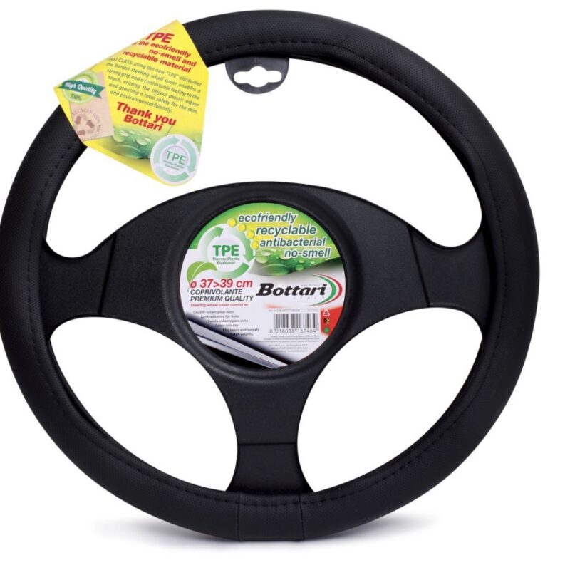 Κάλυμμα τιμονιού αυτοκινήτου RODEO DRIVE black grey TPE